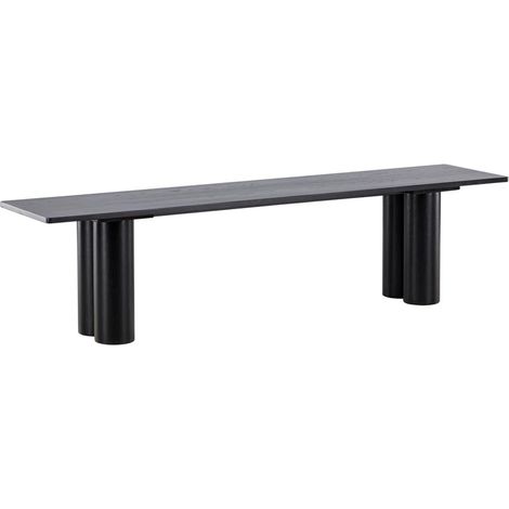 Banc Design "Olivia" 180cm Noir