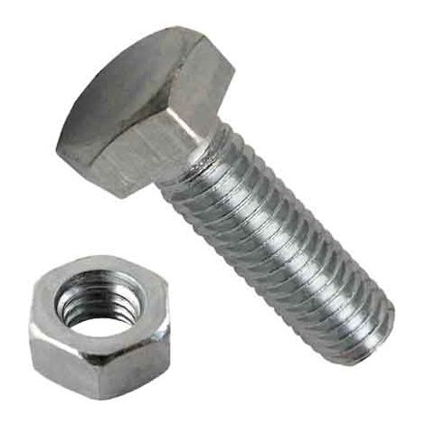 BOULON AVEC ÉCROU POUR ÉTAGÈRES M8x16