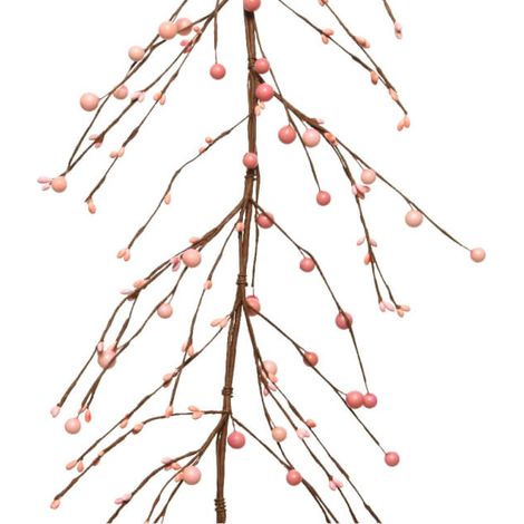 Branche de baies roses - Kaemingk