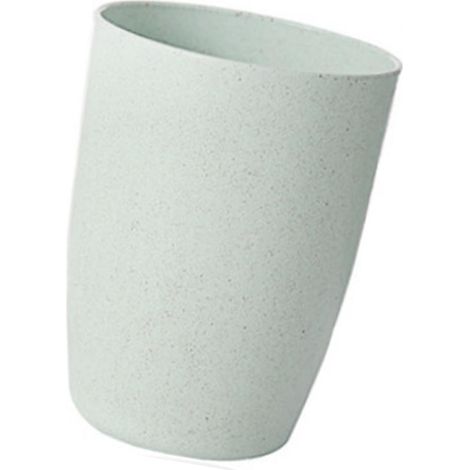 Gobelet de salle de bain en paille de blé verte, gobelet à brosse à dents écologique et réutilisable pour la maison et les voyages (1/5)
