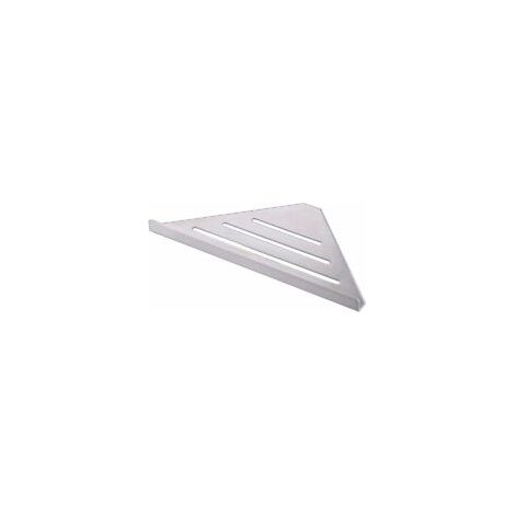– Duschablage aus Edelstahl – Einfache Wandmontage – Maße: 305 x 155 x 18 mm – 90°-Winkeldesign für platzsparende Montage – 0zOF9NVeg-Crezuo