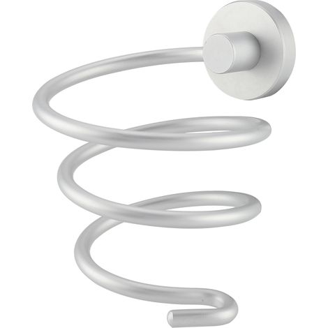 Wandhalterung für Haartrockner aus Aluminiumlegierung, Aufbewahrungsregal, Badezimmer-Organizer (1/5)