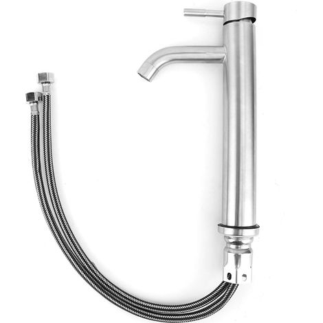 Rubinetto da parete G3/8 – acciaio inox 304 – beccuccio curvo – cucina / dispenser di bevande / termostato elettrico