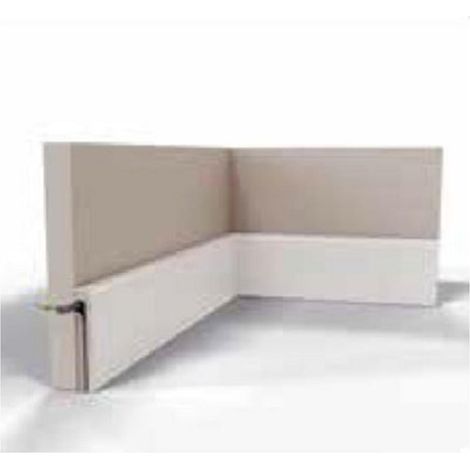 Surplinthe antichoc en PVC 2,4ML - Hauteur: 100mm