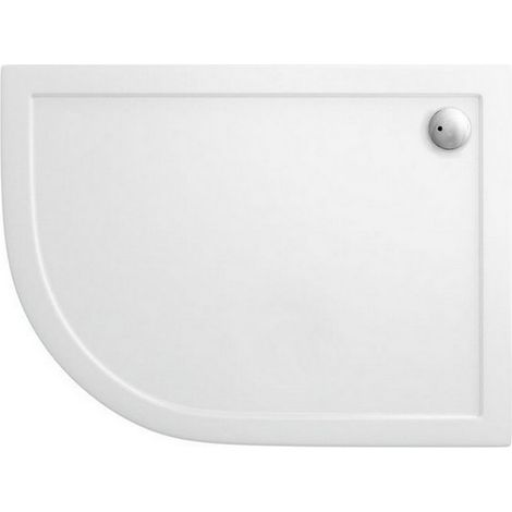 Piatto doccia 100x80 semicircolare versione destra KAM-1000 kamalu