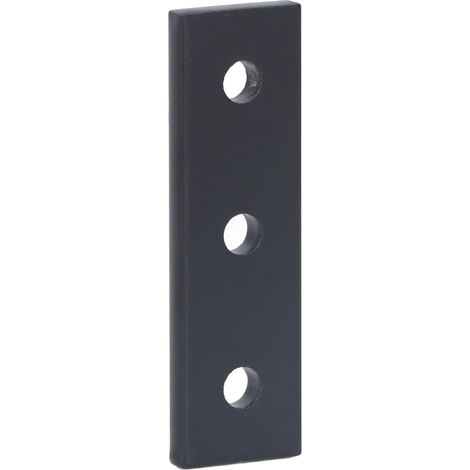 Lot de 10 plaques de jonction pour meubles, robustes, en alliage d'aluminium antirouille, avec support droit (2020) (1/5)