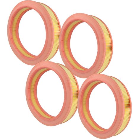 vhbw 4x Filter Element Replacement for Festool 769134, HF-CT 17 for Battery-Powered Vacuum Cleaner (1/4)