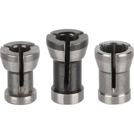 Bardusch-Ensemble de 3 pièces comprenant un adaptateur de tête de mandrin à pince, une tige d'extension de mandrin de foret de toupie (1/2)