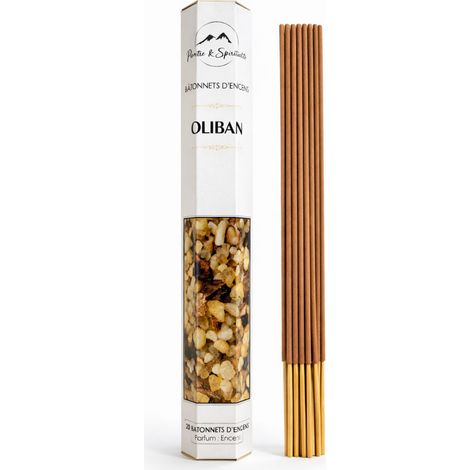 Boîte de 20 bâtonnets dencens parfum oliban