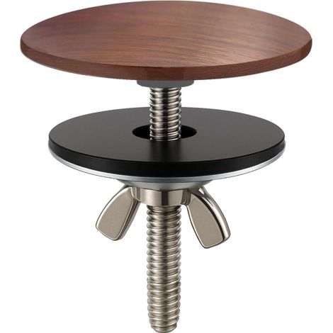 Cache-trou d'évier 2 pouces en laiton massif, bouchon de trou de robinet cuisine et salle de bain – Bronze (1/5)
