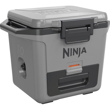 Ninja – FB131EUGY Glacière électrique 28L – Tension 12V – Design gris ardoise – Idéale pour voyages et pique-niques