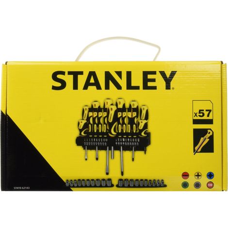Stanley - Set da 57 bit da trapano, inserti per avvitare e bussole STHT0-62143 (1/5)