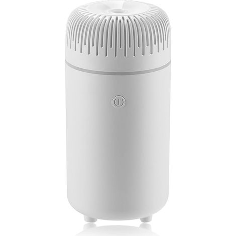 Diffusore di fragranze per auto compatto e portatile, umidificatore per oli essenziali alimentato tramite USB, luce notturna colorata per casa e ufficio