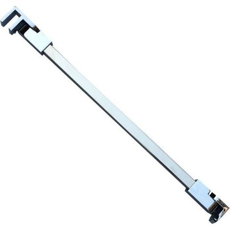 Bras De Support Mural - Acier Inoxydable 304 - Pour Verre De Douche 8 À 10 Mm - 50 Cm - Fixation Sans Perçage (1/4)