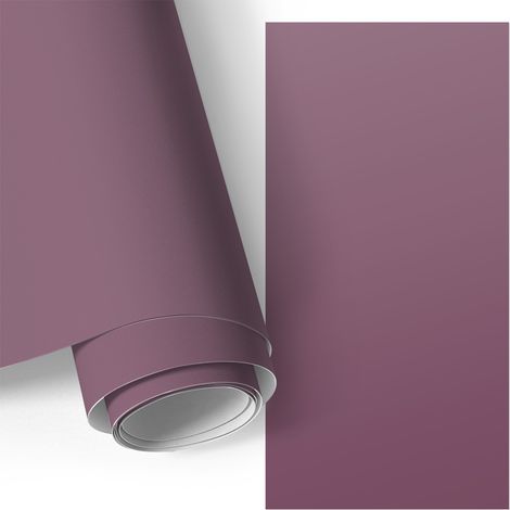 Selbstklebefolie - Möbelfolie - Türfolie Selbstklebende - Klebefolie - Tapete Küche - Aufkleber Folie - Purpur 75x150 cm
