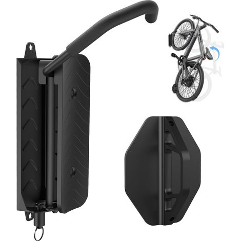 Support Vélo Mural, Porte Vélo Pivotant Ratelier Vélo (1/5)