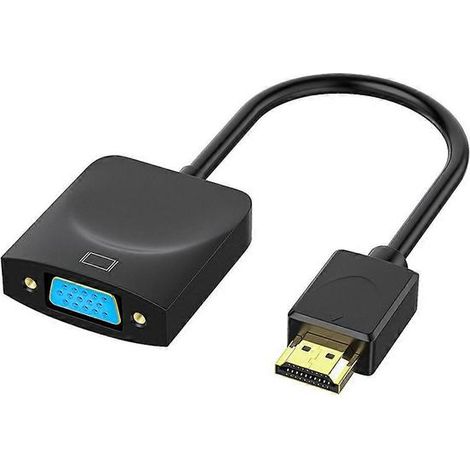 Convertisseur vidéo HDMI vers VGA mâle vers femelle (1/5)