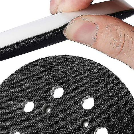 Plateau de ponçage auto-agrippant de 125 mm compatible avec Bosch PEX 300 AE, 400 AE et 4000 AE. (1/4)