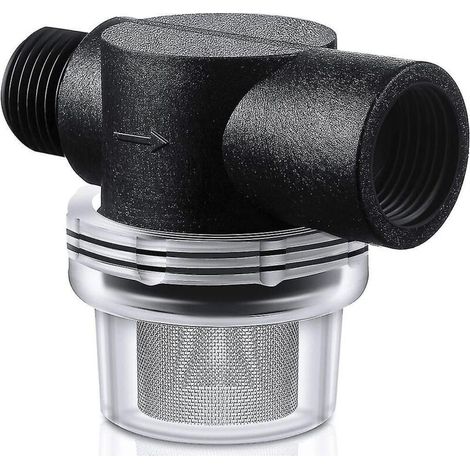 Crépine de tuyau torsadée CREA de 1/2 pouce compatible avec les pompes Wfco ou Shurflo