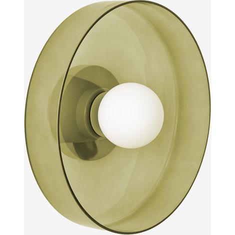 SKLUM Jaxal Badezimmer-Wandleuchte Kaktus Grün Ø35 cm