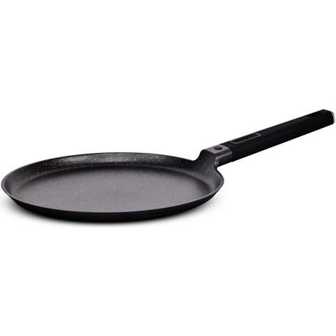 Crêpière 28cm Fonte D'aluminium Anti Adhésif Tfi Brass Kitchencook