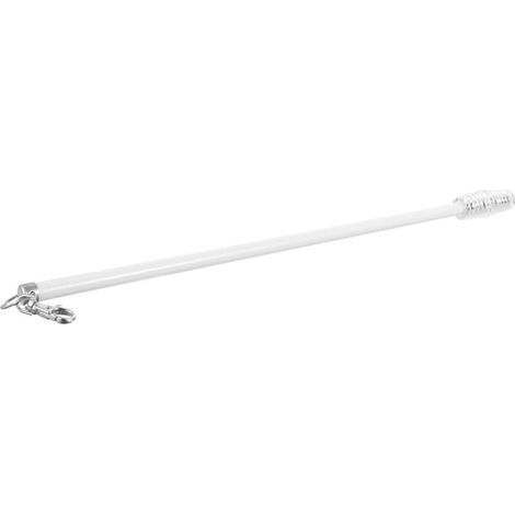 Tige de Rideau Aluminium avec Tirage Facile pour Rideaux de Suspension et Élégant pour Salon Chambre et Bureau