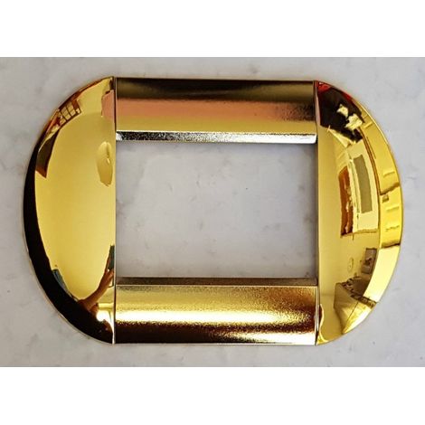 Trade Shop - PLATTE PLATTEN PLATTEN KOMPATIBEL MIT LIVING INTERNATIONAL LIGHT BOWLED BTICINO - Glänzendes Gold