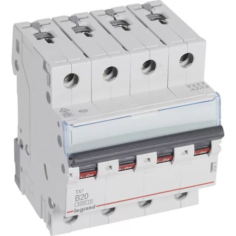 Leitungsschutzschalter 4P B 20A 6kA AC S304 TX3 403418 (1/2)