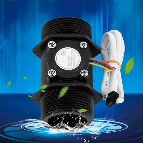 DN40 G1,5"-Turbinendurchflussmesser mit Hall-Sensor für Warmwasserbereiter-Durchflussmesser (1/5)