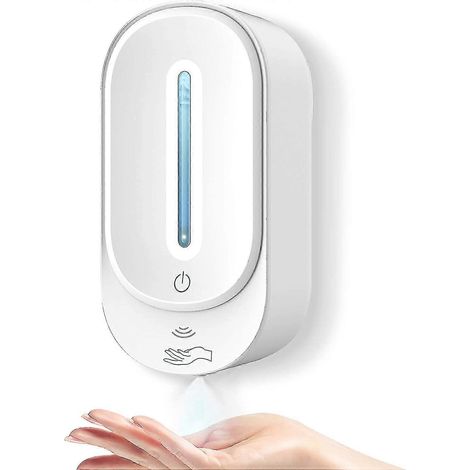 Filiyano-Distributeur de savon automatique, distributeur mural à induction sans contact, 350 ml, distributeur sans contact (1/5)