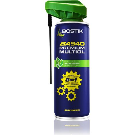 BOSTIK Multifunktionsspray BA940 Premium Multiöl 8in1, 300ml (1/5)