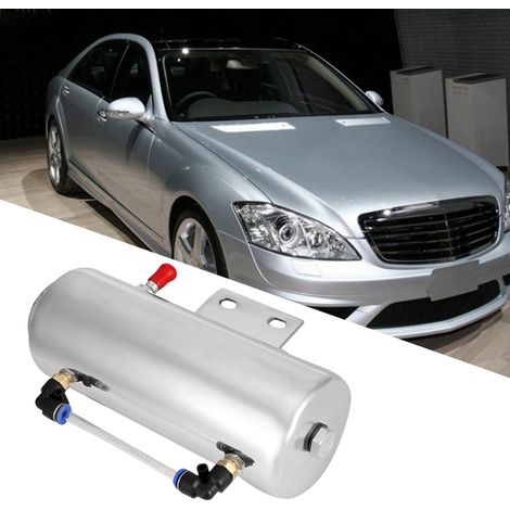 Réservoir de liquide de refroidissement 500ml en alliage d'aluminium, vase d'expansion pour radiateur, bocal de trop-plein, pièce auto durable (1/5)