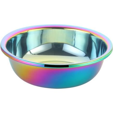 1 pièce bassin multifonctionnel en acier inoxydable, saladier épais pour légumes et salades, vaisselle de table résistante – usage quotidien