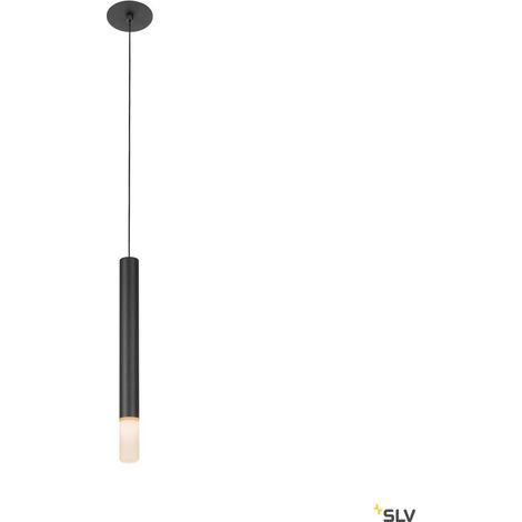 Suspensions LED HELIA AMBIENT 35 suspension intérieure sans patère noir LED 75W 3000K - SLV 1003435 (1/5)