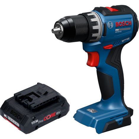 Perceuse-visseuse sans fil Bosch GSR 18V-52 Professional 18 V 70 Nm sans balais + 1 batterie ProCORE 4,0 Ah - sans chargeur (1/5)
