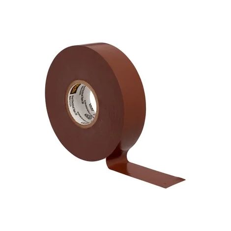 RUBAN SCOTCH VINYLE 35 COULEUR MARRON - 3M TRM80053