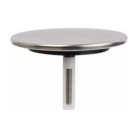 Abdeckventil für Badewannenablauf, Durchmesser 70 mm, Edelstahl, Nicoll, Ref. 411916 (1/5)