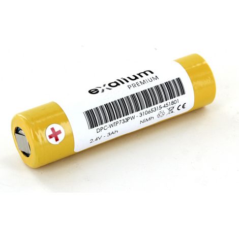 Batterie 2.4V 3Ah NiMh pour Fer à souder WAHL ISO-TIP 7733 (370-216) (1/2)