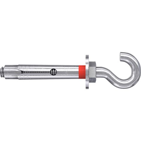 Anclaje metálico fsl 10 acabado gancho m8 x 60 mm, bolsa 4 uds