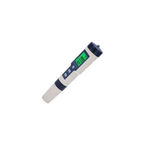 EZ-9909SP Stylo analyseur de qualité de l'eau 5 en 1 : pH, TDS, EC, sel, température (pour aquarium) (1/5)