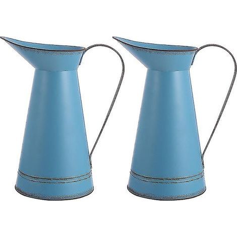 Le nouveau vase en métal pour fleurs (2 pièces) (1/3)