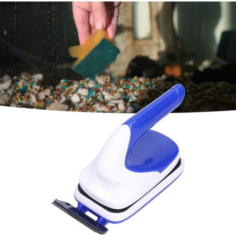 Doppelseitige magnetische Aquariumbürste, Algenschaber, Aquariumreinigungsbürste (1/5)