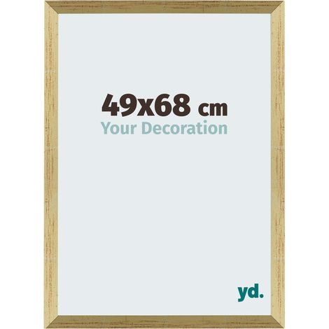 Cadre Puzzle 49x68 cm - Or Brillant - MDF - Mura. (1/5)