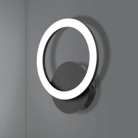 Led wandleuchte eglo parrapos-z 12w 3000-6500k schwarz - 900324 (1/5)