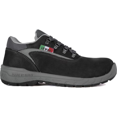 Lewer 675 S3 SRC Sicherheitsschuhe - 43 EU - Schwarze