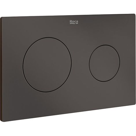 Plaque d'actionnement avec double affleurement (mat) PL10 DUAL (ONE) - ROCA Couleur : Marron (1/2)