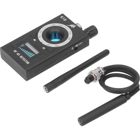 Détecteur de signaux RF multifonction GPS anti-espion caméra miniature sans fil chercheur de mouchards GSM pour voitures hôtels prise UE (1/5)