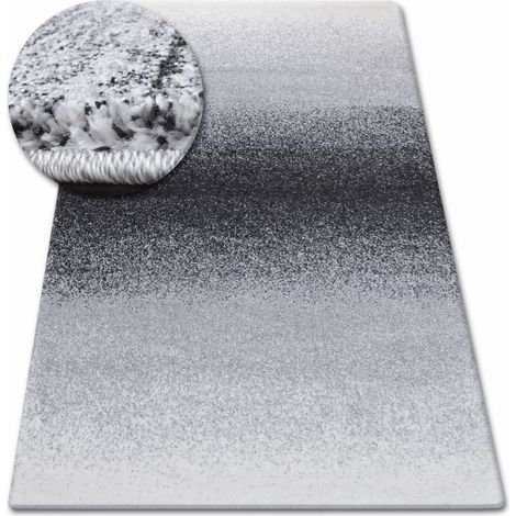 Teppich SHADOW 8621 schwarz / weiß grey 80x150 cm
