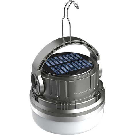 Lanterne Solaire - Lampe De Camping Portative Avec Recharge USB - Pour Urgences Et Coupures De Courant - 80 X 105 Mm - 1 Pièce (1/5)
