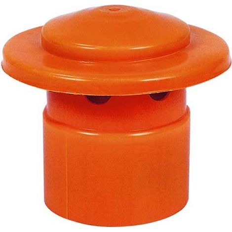 Testa esalatore in pvc : Diametro - 40
